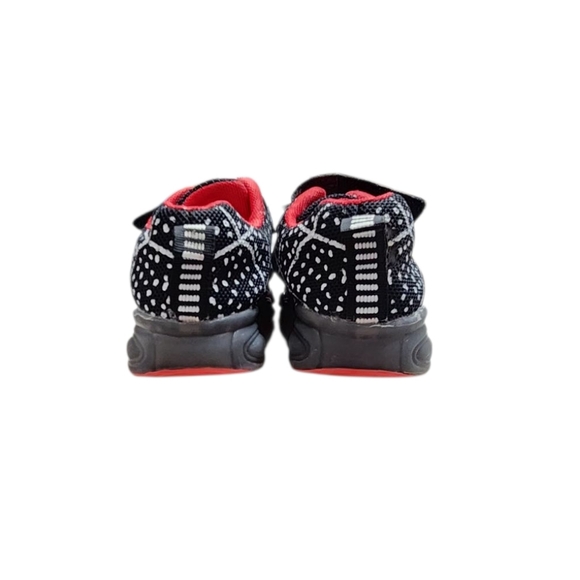 Spider Net Kids LOw Top Sneakers with, LED Light for Boys Light Up Toddler Shoes - Picture 6 of 10